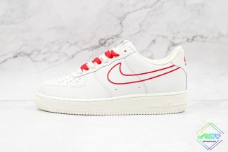Nike Air Force 1 White Gym Red