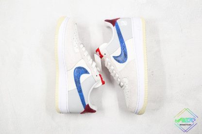Undefeated X Nike Air Force 1 Low 5 On It swooshes