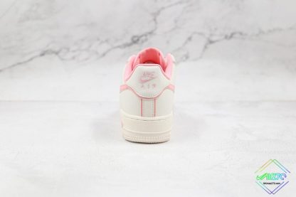 WMNS Nike Air Force 1 Beige Pink heel