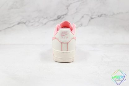 WMNS Nike Air Force 1 Beige Pink heel
