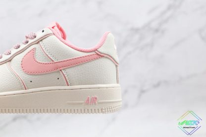 WMNS Nike Air Force 1 Beige Pink style shoes