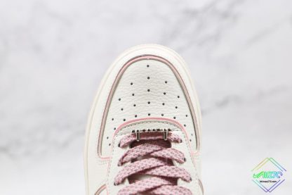 WMNS Nike Air Force 1 Beige Pink vamp