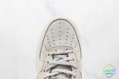 AF1 Mid Gray Reigning Champ vamp