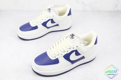 Air Force 1 07 White Navy Blue overall