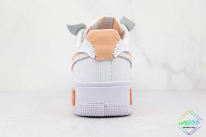 Air Force 1 Fontanka White Orange heel