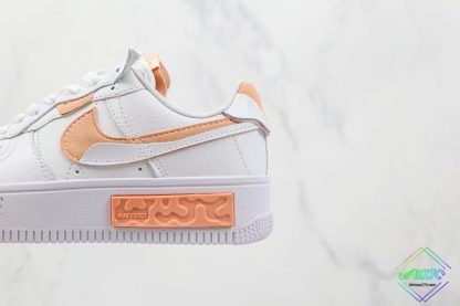 Air Force 1 Fontanka White Orange sides