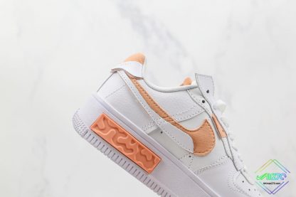 Air Force 1 Fontanka White Orange swoosh