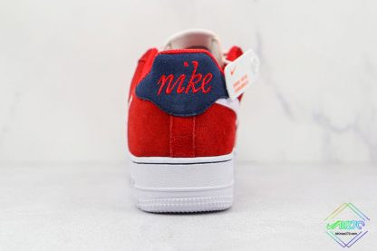 Air Force 1 Low Nike First Use University Red heel