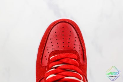 Air Force 1 Low Nike First Use University Red vamp