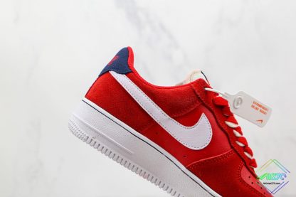 Air Force 1 Low Nike First Use University Red white swoosh