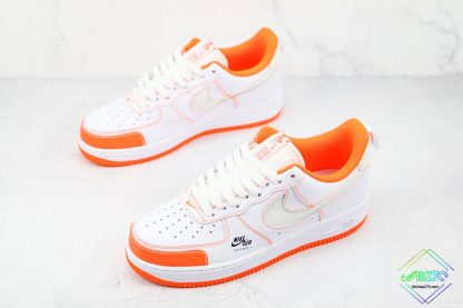 Air Force 1 Low Nike White Orange overall