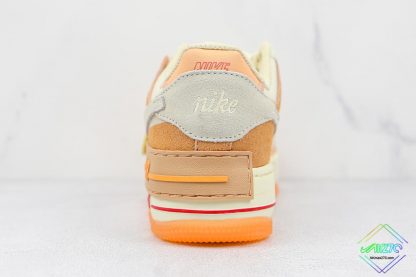 Air Force 1 Low Shadow Sisterhood Cashmere Orange back heel