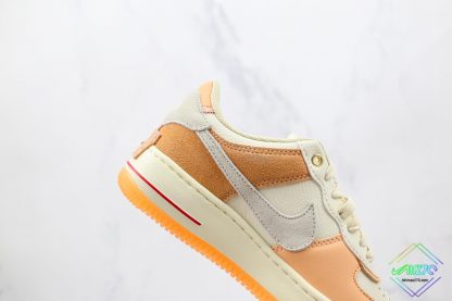 Air Force 1 Low Shadow Sisterhood Cashmere Orange swoos