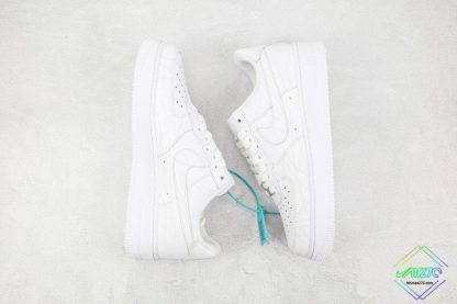 Air Force 1 Low White Glow In The Dark Green sides