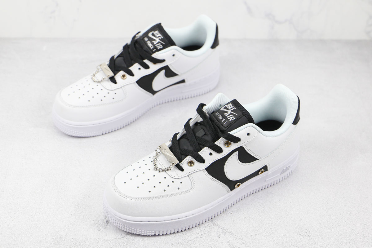 Air Force 1 Lows PRM White/Black-Metallic Silver