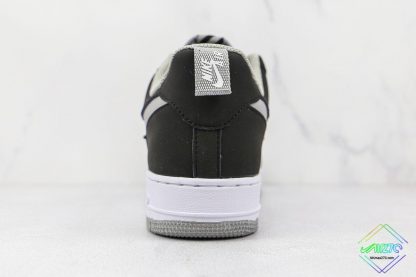 Air Force 1 Shadow Black Shadow Grey heel