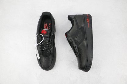 Air Force 1 Stealthy Black 3M Reflective tongue