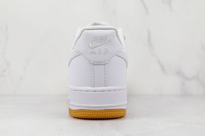 DJ2739 100 Air Force 1 Low White Gum heel