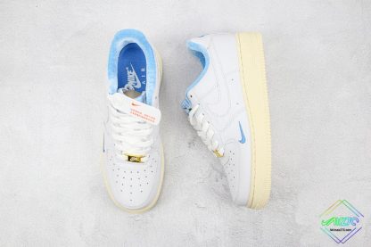 Kith x Nike Air Force 1 Low Hawaii tongue