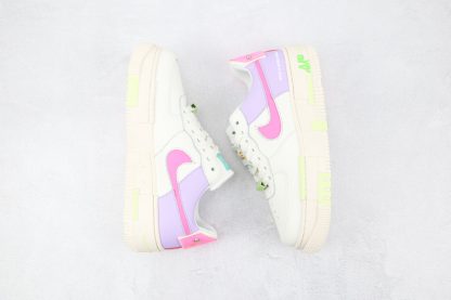 Nike AF1 Pixel Have A Good Game Purple pink swoosh