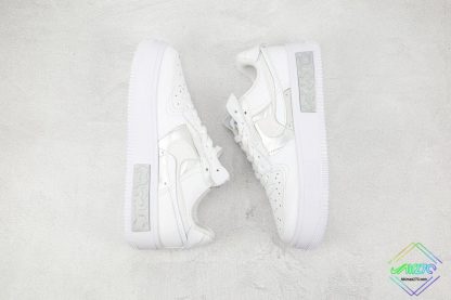 Nike Air Force 1 Fontanka White Silver outsole