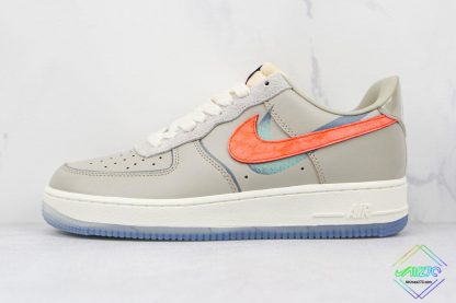 Nike Air Force 1 Grey Double Swoosh