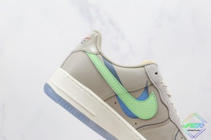 Nike Air Force 1 Grey Double Swoosh quaal swoosh