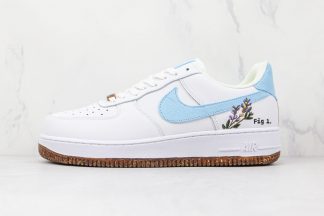 Nike Air Force 1 Indigo Aqua Blue