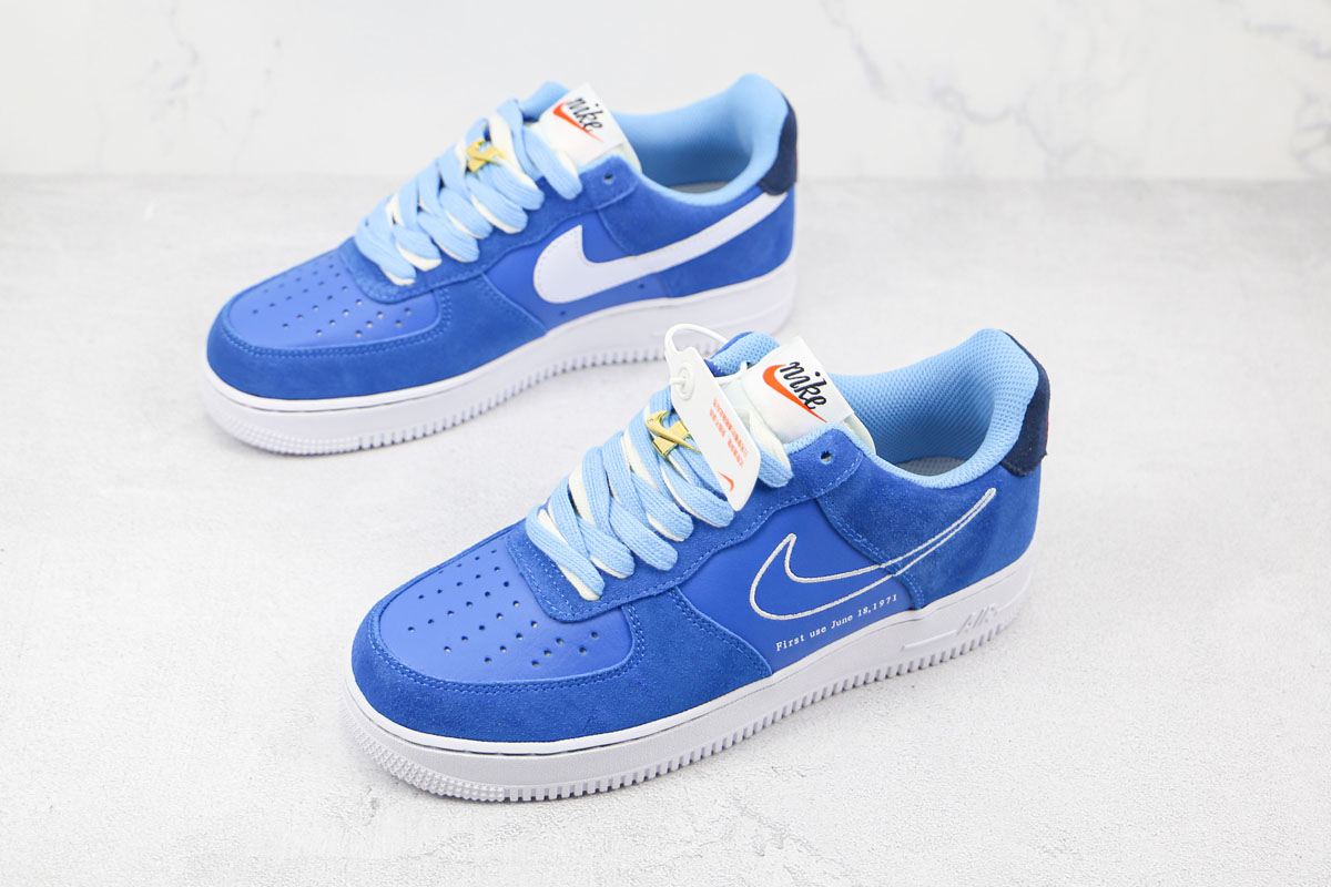 Nike Air Force 1 Low “Split - Light Photo Blue” - Style Code: DZ2522-100 