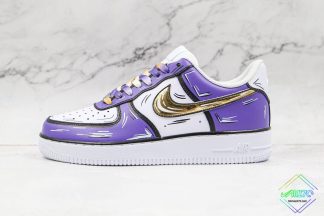 Nike Air Force 1 Low Purple Gold