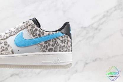 Nike Air Force 1 Low Suede Leopard Print lateral side