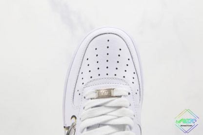 Nike Air Force 1 Low Tangled White vamp look