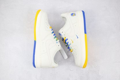Nike Air Force 1 Low Warriors Blue Yellow shoes