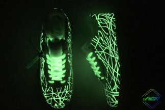 Nike Air Force 1 Low White Glow In The Dark Green shoes