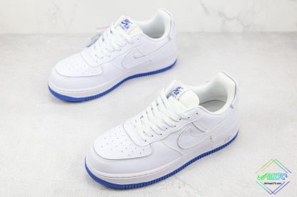 Nike Air Force 1 Sapphire Blue Interchangeable Swooshes overall