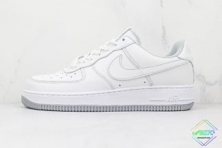 Nike Air Force One 1 All White Gray