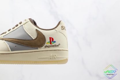 Travis Scott x Playstation Nike Air Force 1 detail look