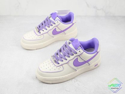 Wmns Nike Air Force 1 White Lavendel overall