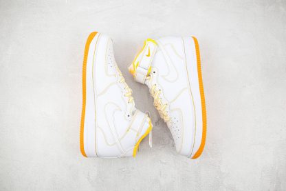 Air Force 1 07 Mid White Laser Orange panling