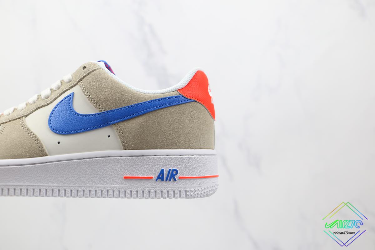 Nike air force 1 low 07 lv8 coconut milk hyper royal