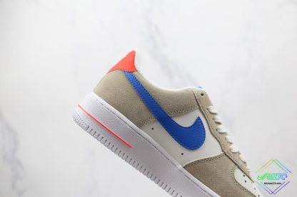 Air Force 1 Low USA Coconut Milk Hyper Royal swoosh