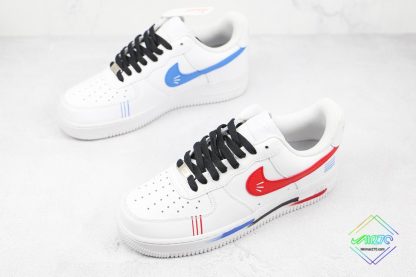 Air Force 1 Low White Red Blue Black overall