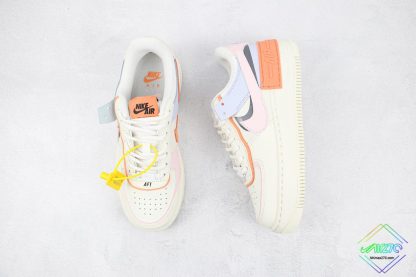 Air Force 1 Shadow Pink Glaze Orange Chalk front