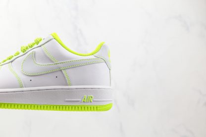 Air Force 1 White Volt Green shoes