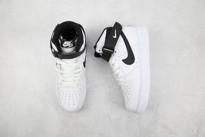 CT2303 100 Air Force 1 High White Black tongue