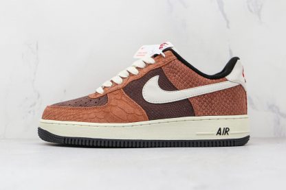 NK Air Force 1 Low Red Bark