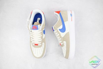 Nike Air Force 1 Low USA Style blue tongue