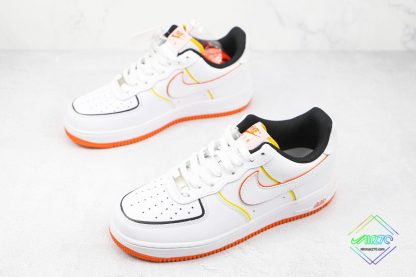 Nike Air Force 1 Low White Orange overall