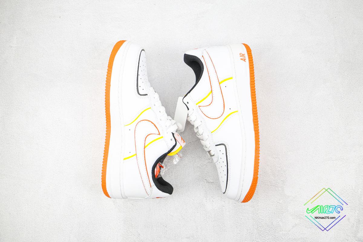 Nike Air Force 1 Low White Orange