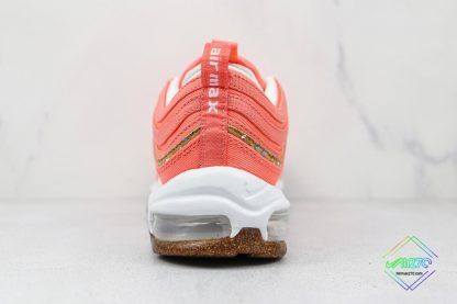 Nike Air Max 97 Cork Coral heel